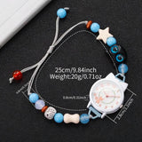 BLING Time Bead Bracelet Watch Adjustable
