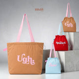 BOLSO Expression Casual Daily Packable Tote Bag