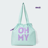 BOLSO Statement Casual Daily Textured Packable Tote Bag