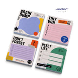ANCHOR 4-Piece Mindful Productivity Notepad Gift Set | Brain Dump & To-Do List Tiny Wins Daily Reset Notes