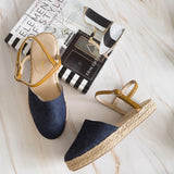 HOLLY Abaca Platform Sandals