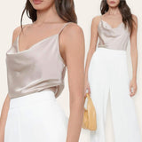 GBOSS PRIMA Elegant Cowl Cami Top