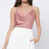 GBOSS PRIMA Elegant Cowl Cami Top