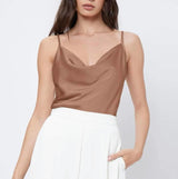 GBOSS PRIMA Elegant Cowl Cami Top