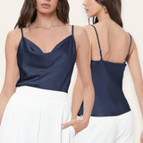 GBOSS PRIMA Elegant Cowl Cami Top