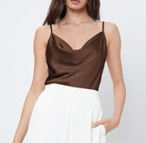 GBOSS PRIMA Elegant Cowl Cami Top