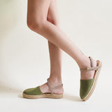 HOLLY Abaca Platform Sandals