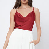 GBOSS PRIMA Elegant Cowl Cami Top