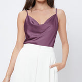 GBOSS PRIMA Elegant Cowl Cami Top