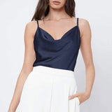 GBOSS PRIMA Elegant Cowl Cami Top