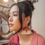 SOPHIE Rainbow Macrame Earrings